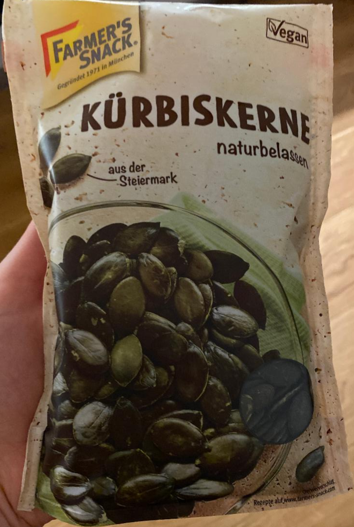 Fotografie - Kürbiskerne naturbelassen Farmer's Snack