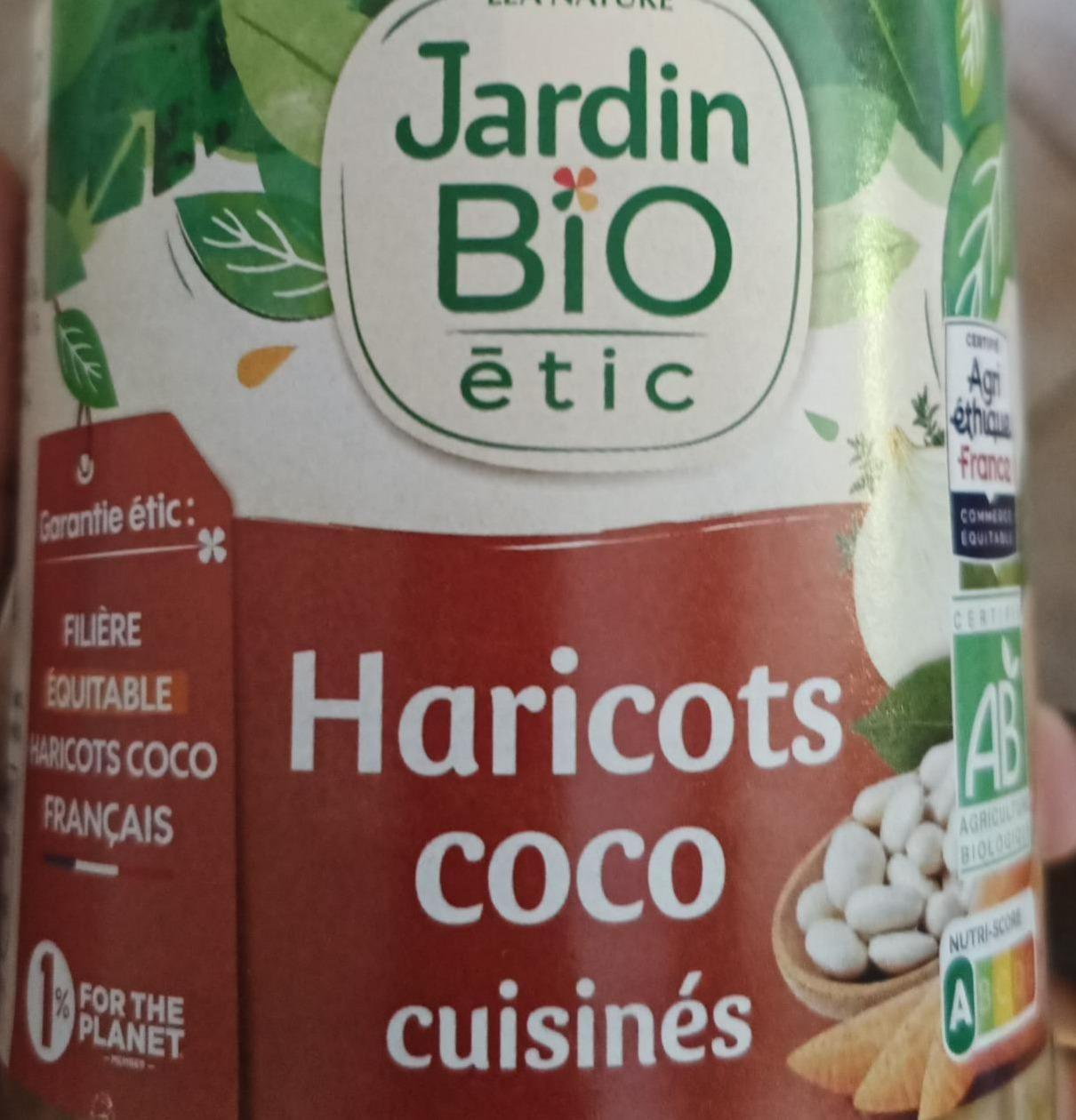 Fotografie - Haricots coco cuisinés Jardin BIO