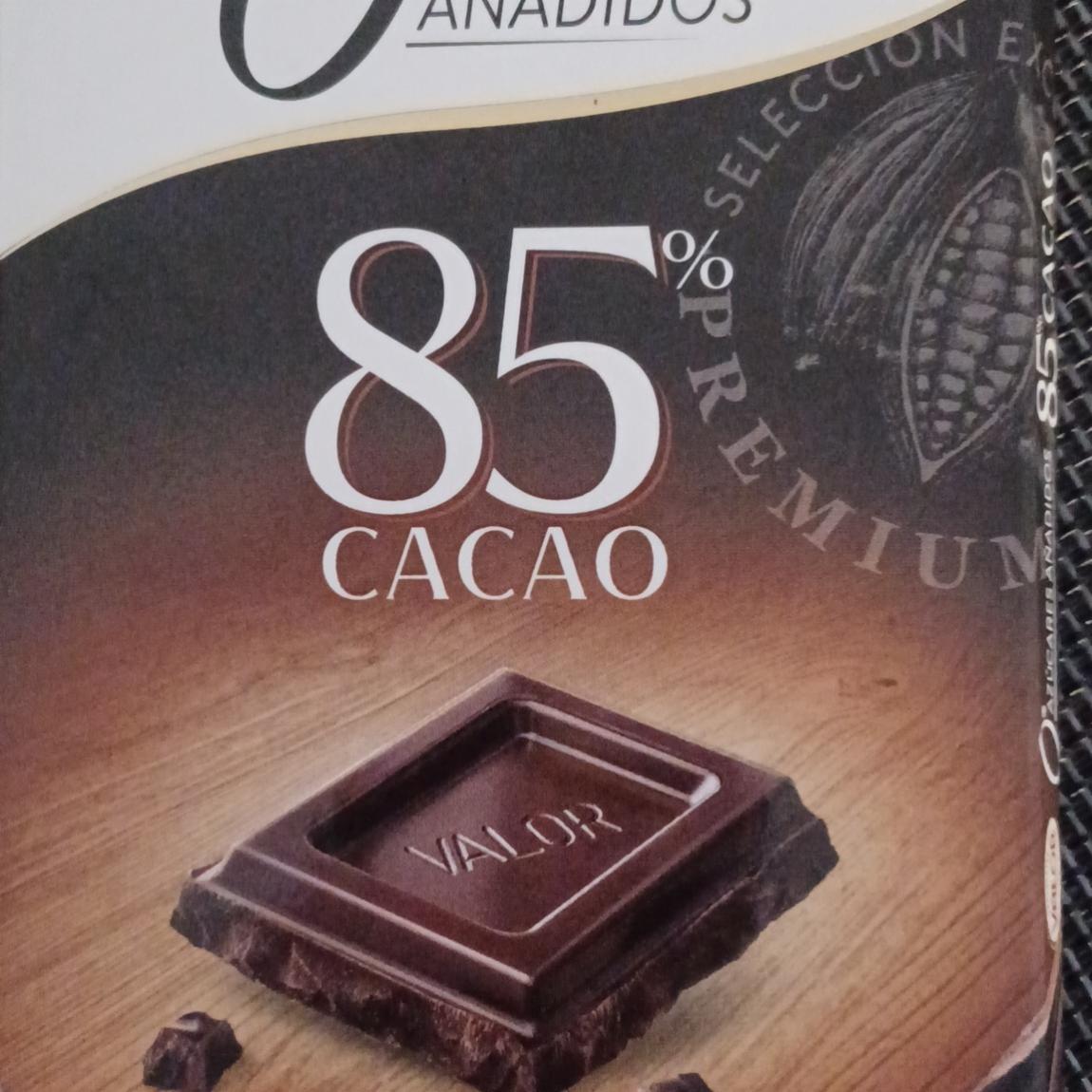 Fotografie - 85% cacao 0% Azúcares añadidos Valor