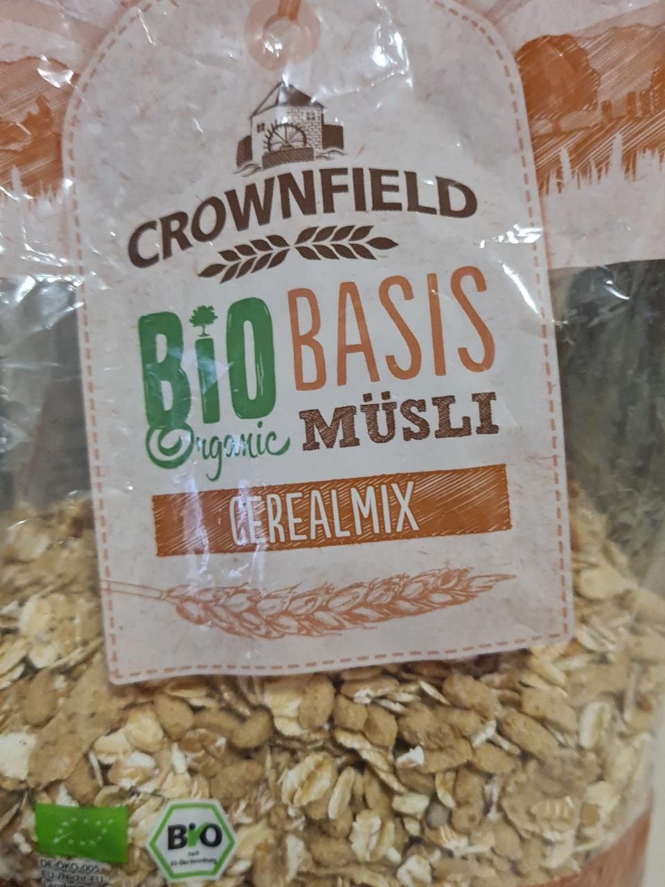 Fotografie - Bio Basis Müsli Cereal Mix Crownfield