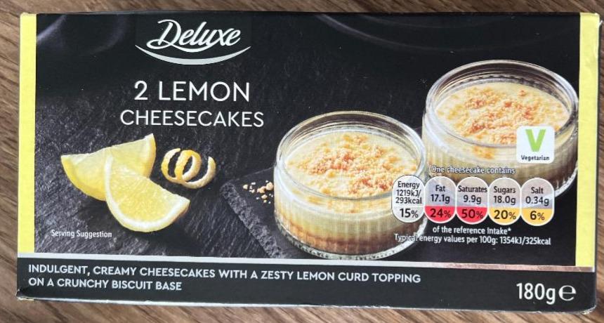 Fotografie - 2 Lemon Cheesecakes Deluxe