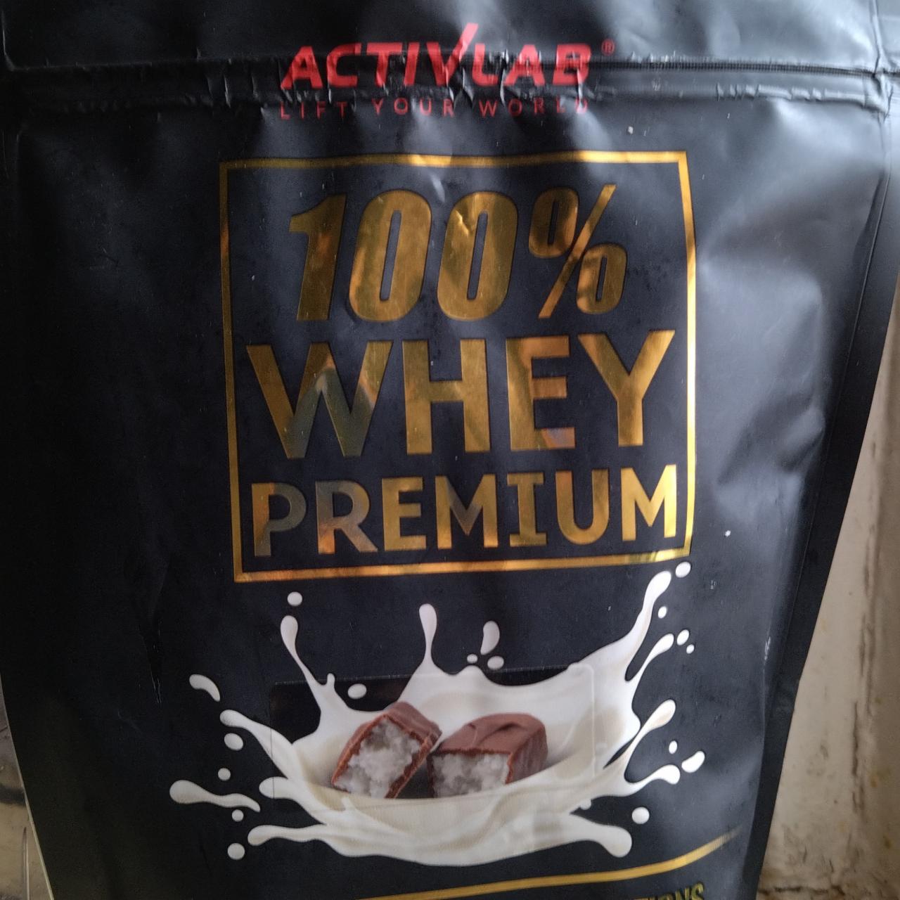 Fotografie - 100% Whey Premium czekolada kokos Activlab