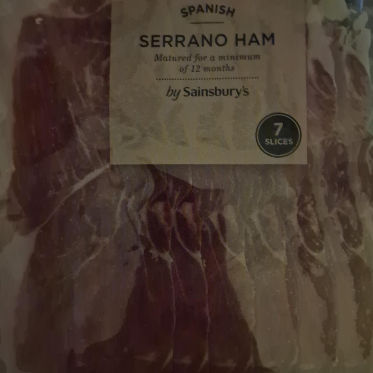 Fotografie - Spanish SERRANO HAM by Sainsbury's