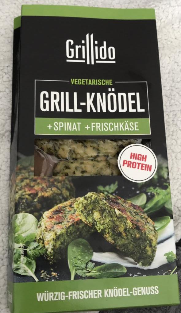Fotografie - Grill-Knödel + spinat + frischkäse Grillido