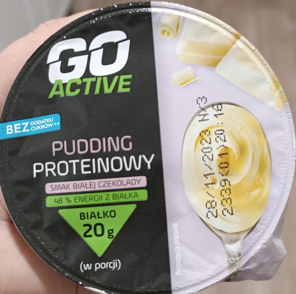 Fotografie - Pudding proteinowy smak białej czekolady Go Active