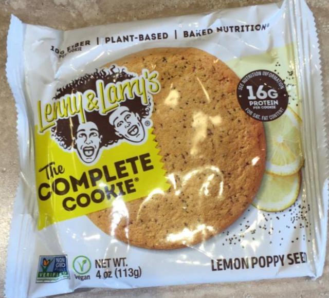 Fotografie - The Complete Cookie Lemon poppy seed Lenny & Larry's