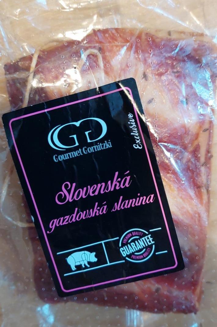 Fotografie - Exclusive Slovenská gazdovská slanina Gourmet Gornitzki