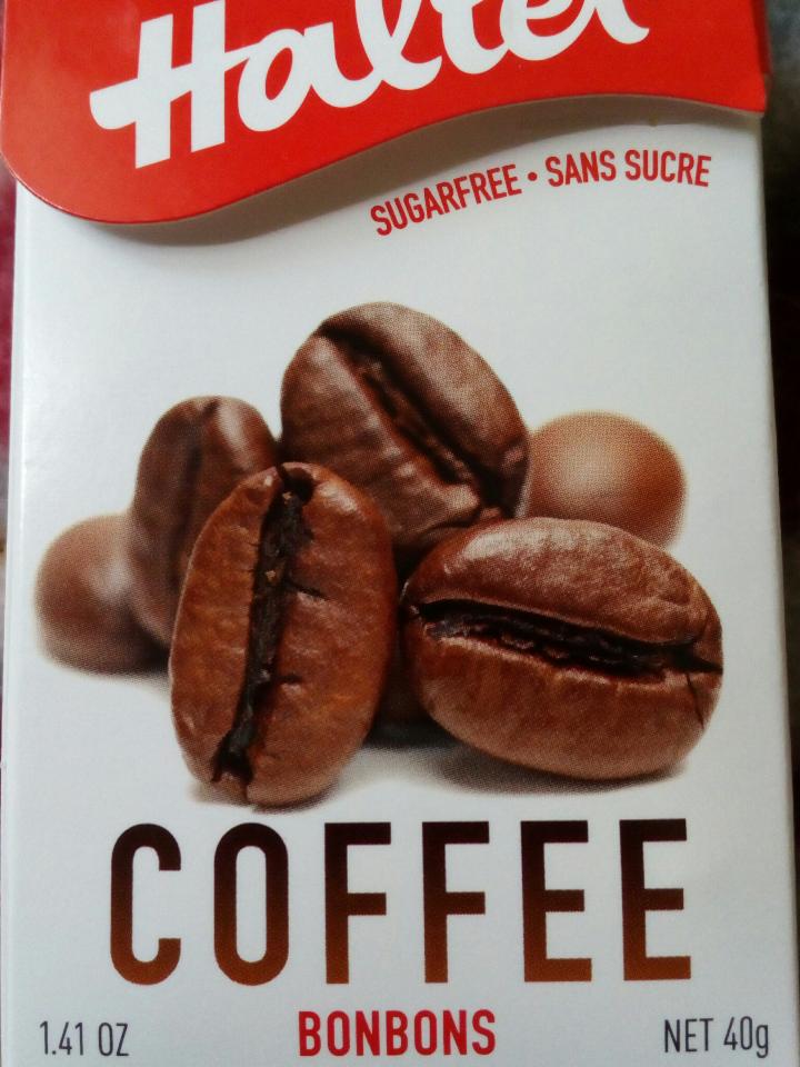Fotografie - COFFEE sugarfree bonbons Halter