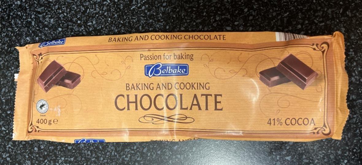 Fotografie - Belbake Back Koch Schokolade Čokoláda na vaření a pečení