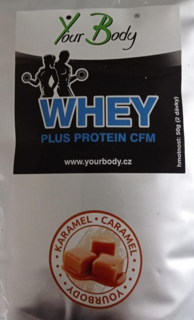 Fotografie - Whey plus protein CFM karamel YourBody
