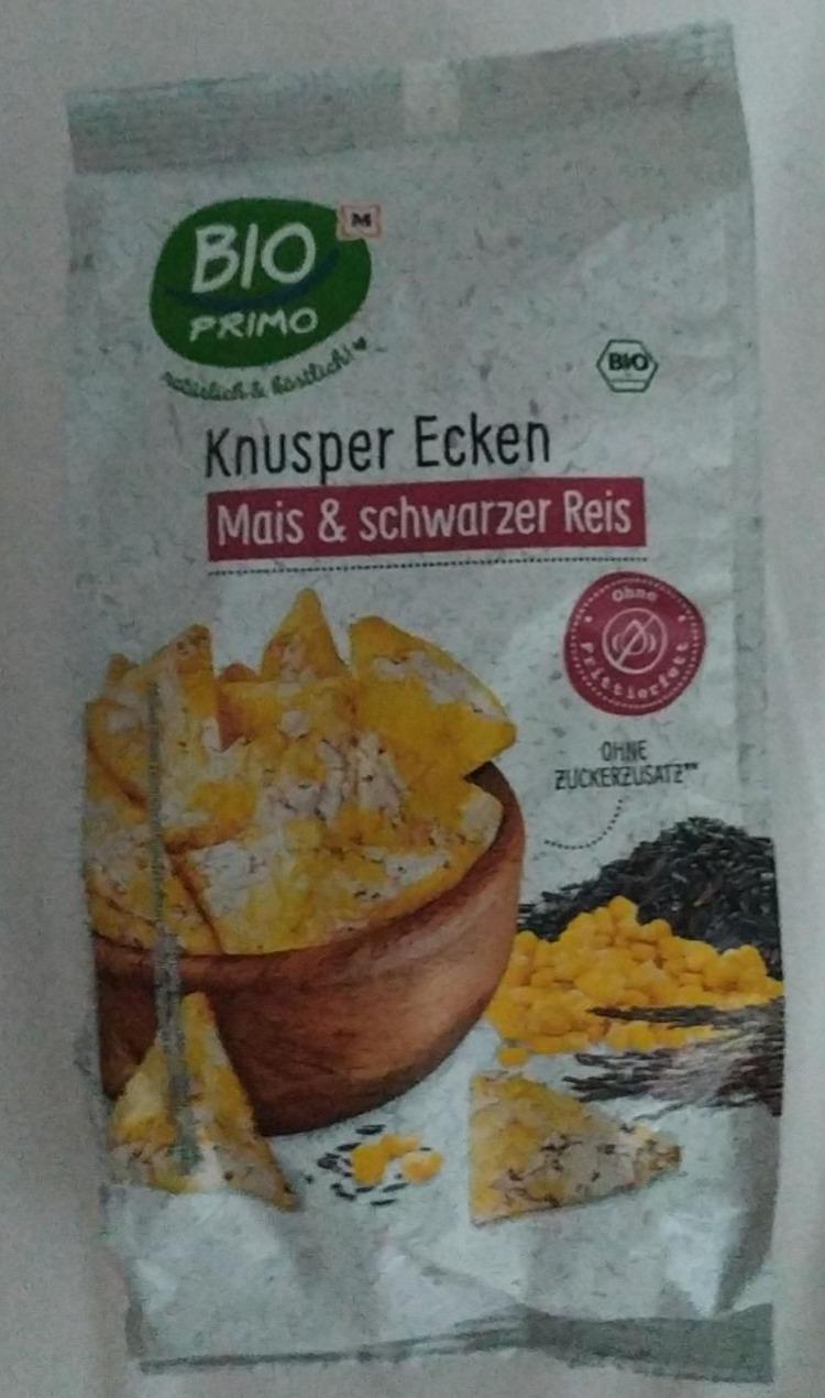 Fotografie - Knusper Ecken Mais & schwarzer Reis Bio Primo