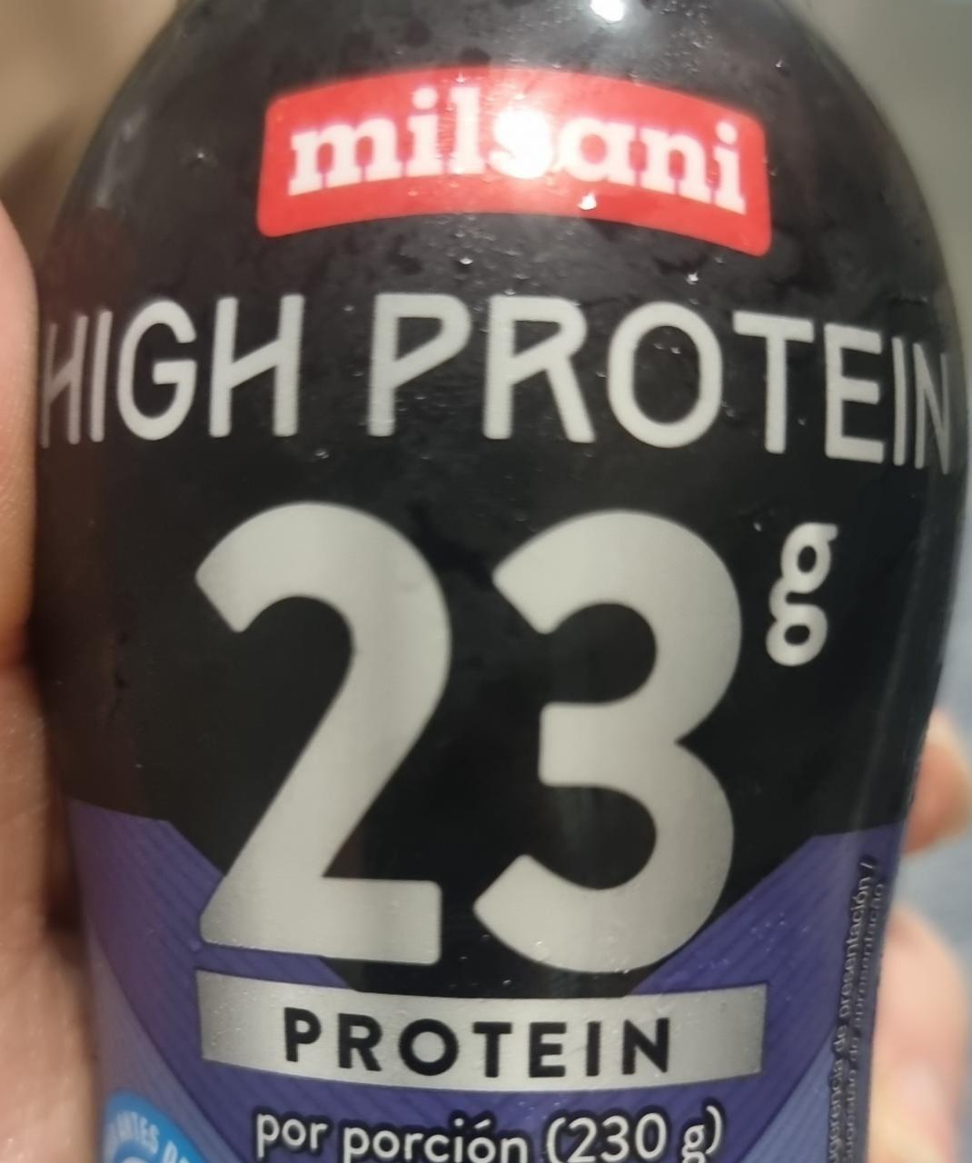 Fotografie - High protein 23g protein Milsani