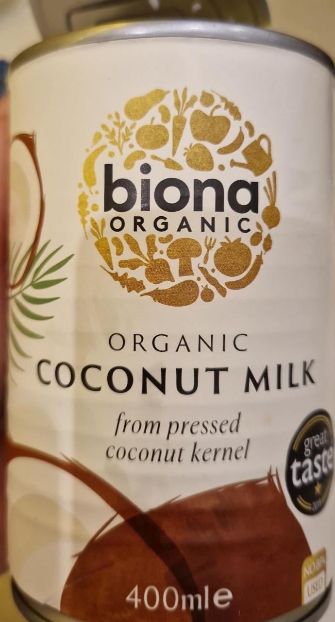 Fotografie - Coconut Milk Biona organic