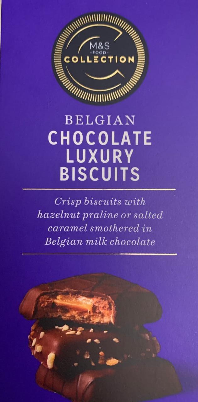 Fotografie - Belgian Chocolate Luxury biscuits M&S Food