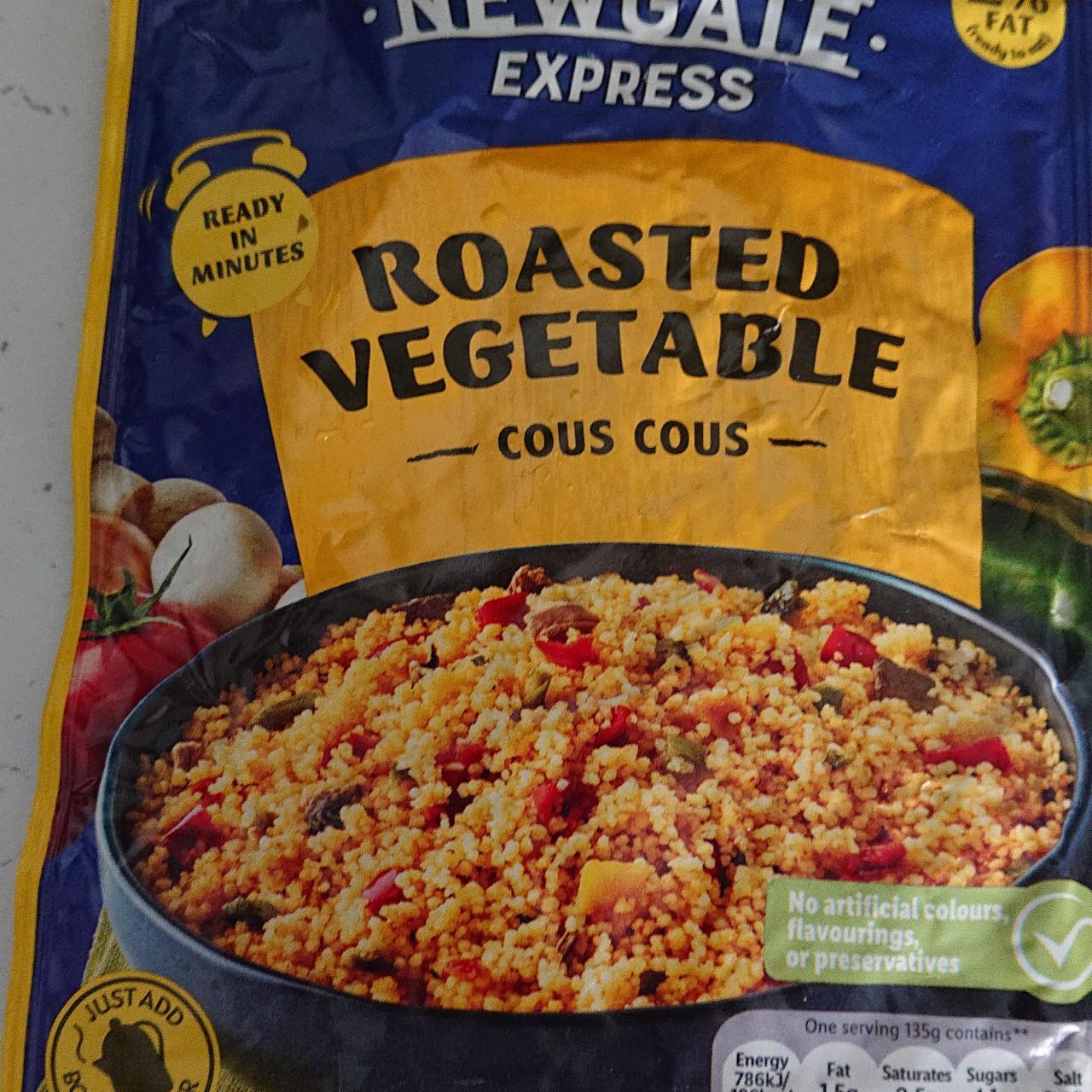 Fotografie - Roasted vegetable couscous Newgate