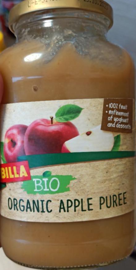 Fotografie - Organic Apple puree Billa Bio