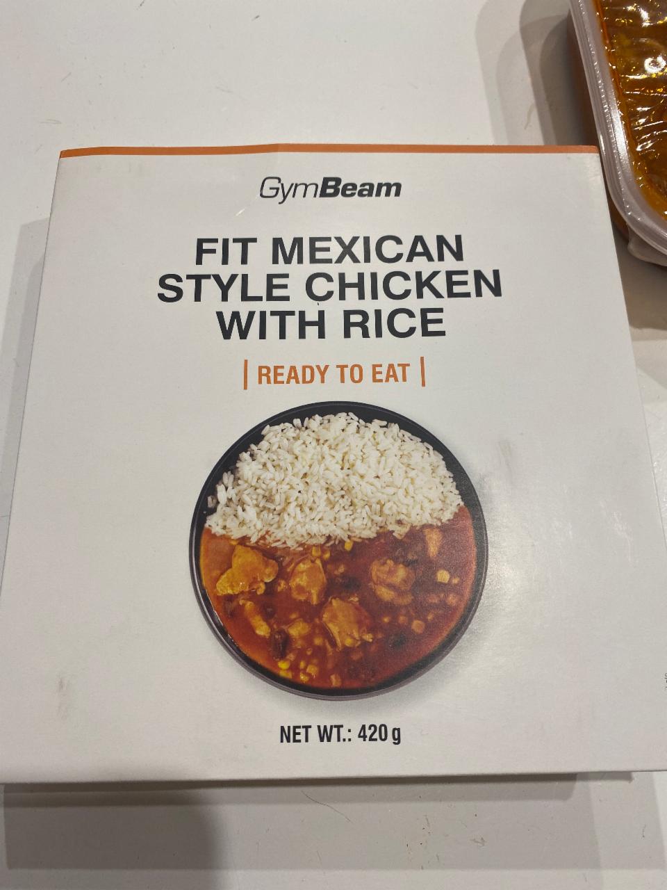 Fotografie - Fit mexican style chicken with rice GymBeam