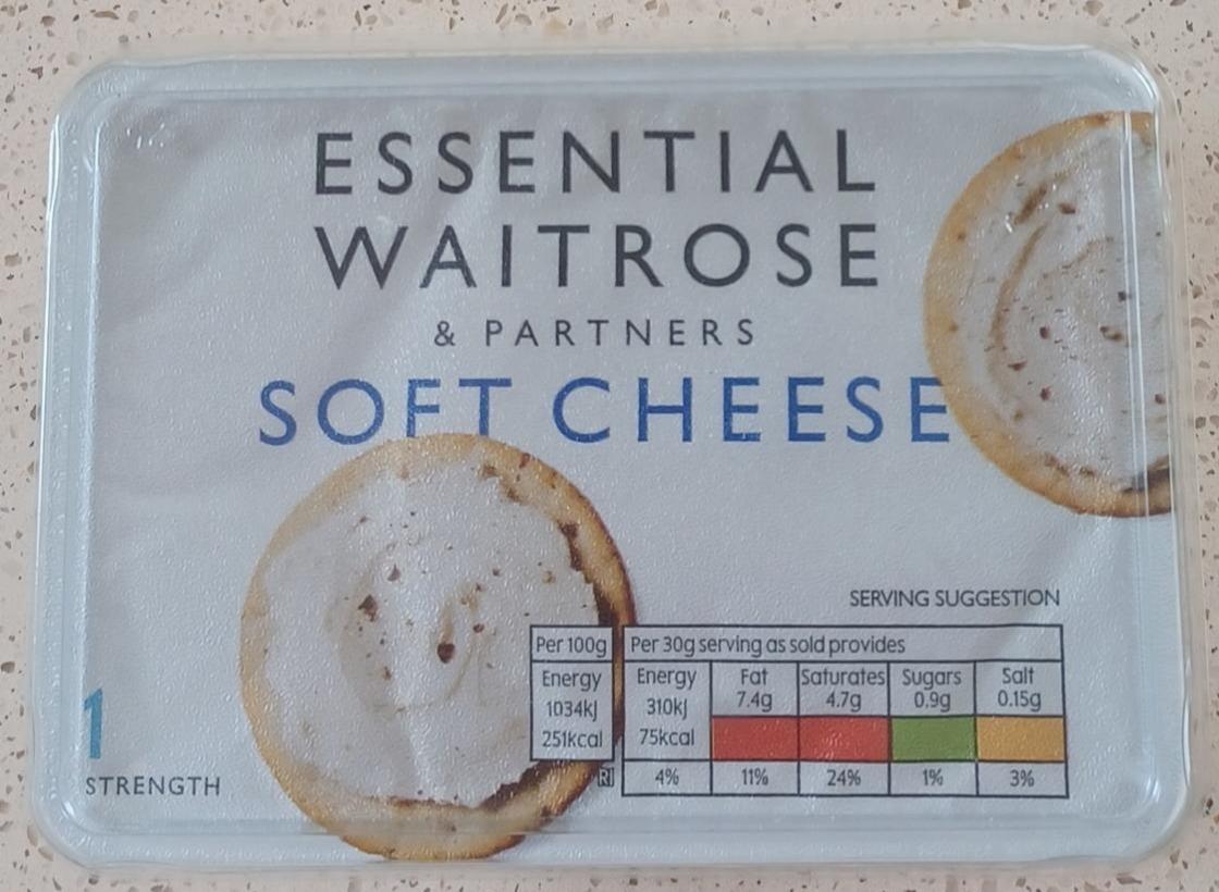 Fotografie - Soft Cheese Waitrose Essential