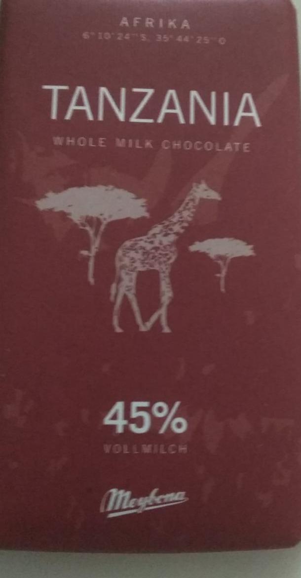 Fotografie - Tanzania whole Milk chocolate 45%