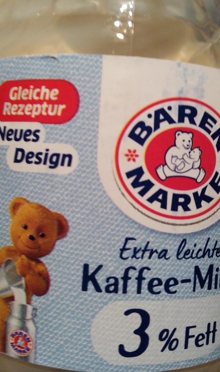Fotografie - Kaffee-milch Extra leichte 3% Fett Bären Marke