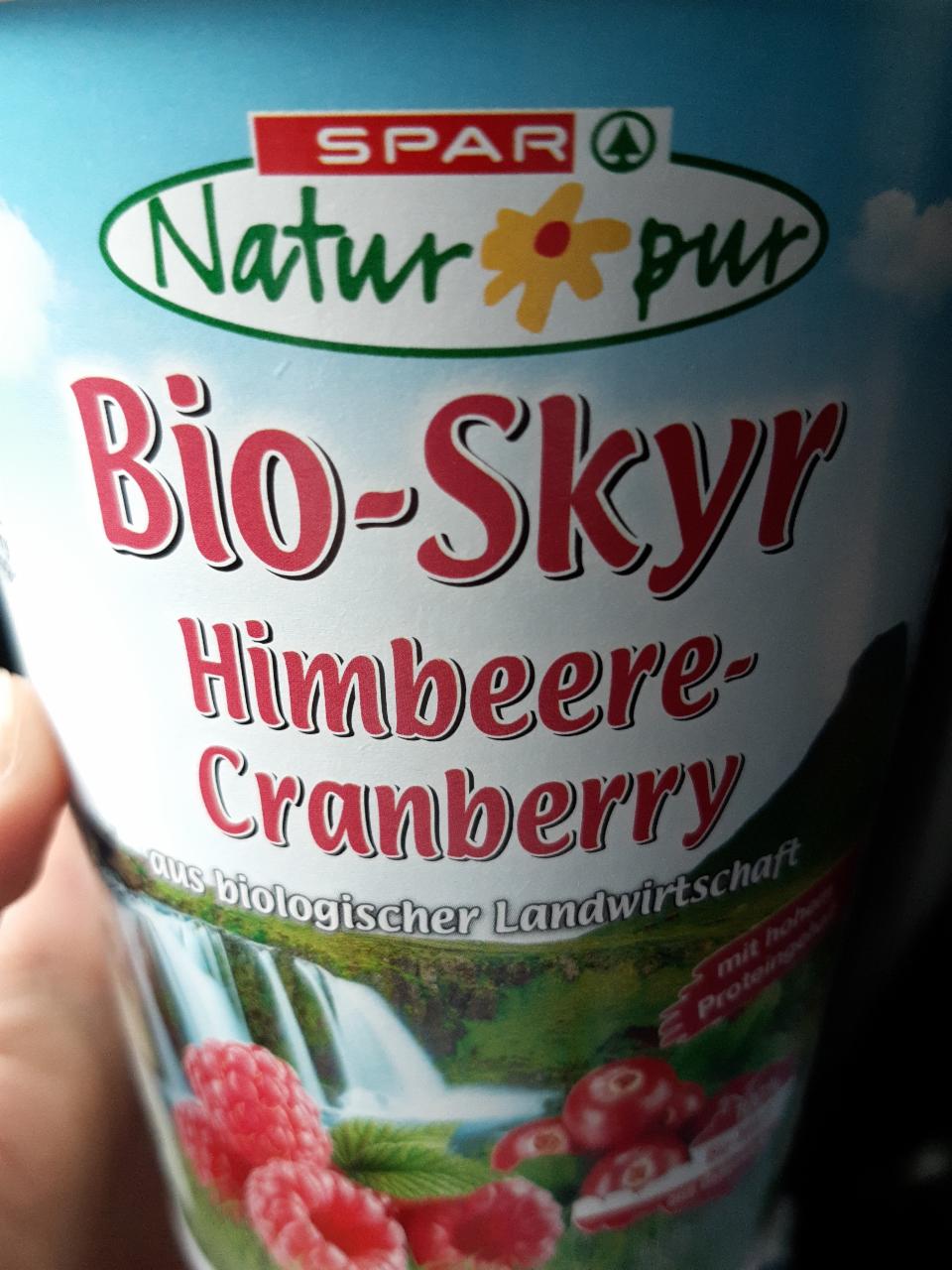 Fotografie - Bio-Skyr Himbeere-Cranberry Naturpur