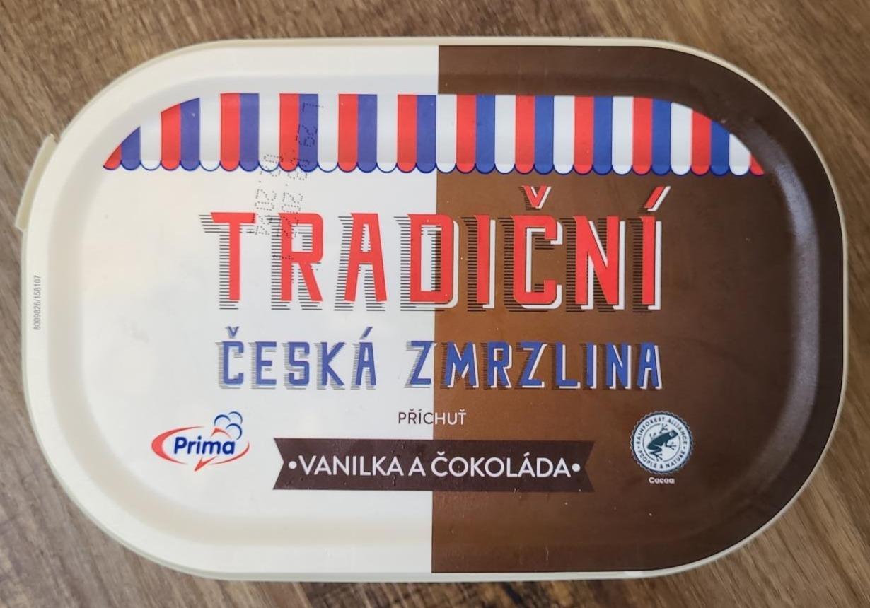 Fotografie - Tradiční česká zmrzlina Vanilka a Čokoláda Prima