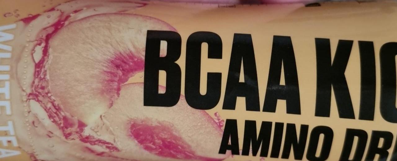 Fotografie - BCAA kick amino drink zero sugar White tea peach Body Attack