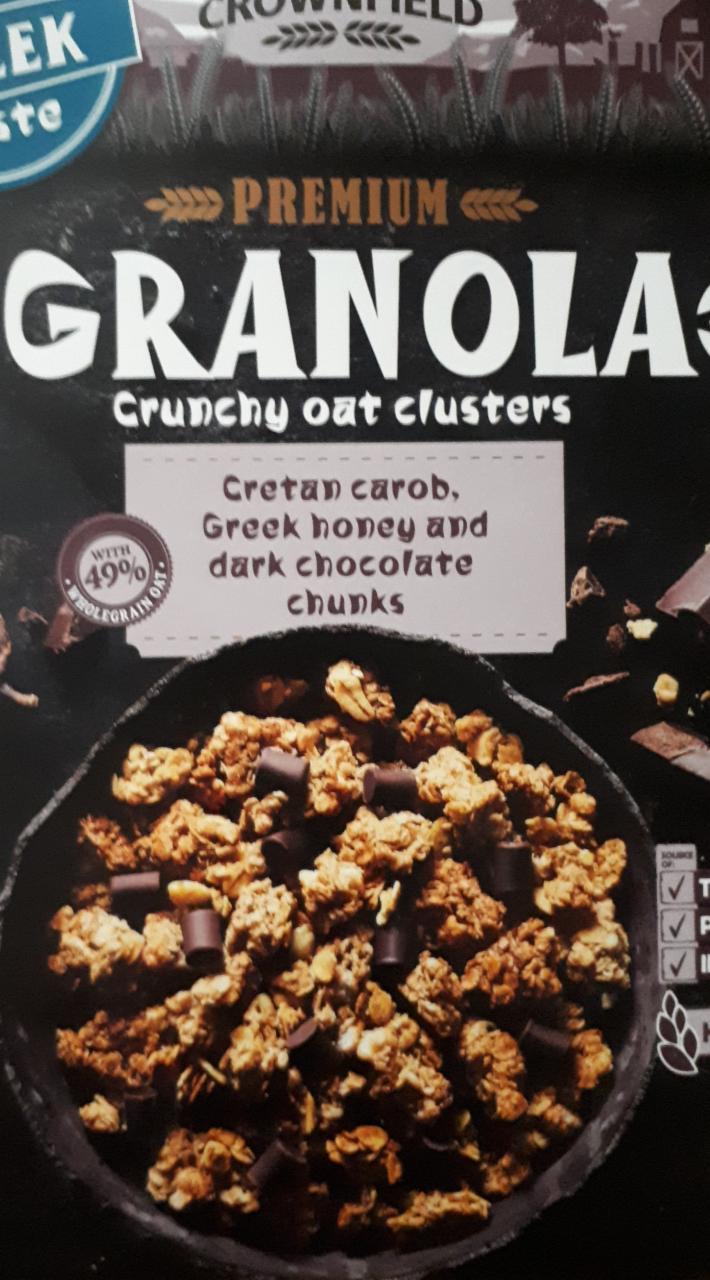 Fotografie - Premium Granola Crunchy Oat Clusters Crownfield