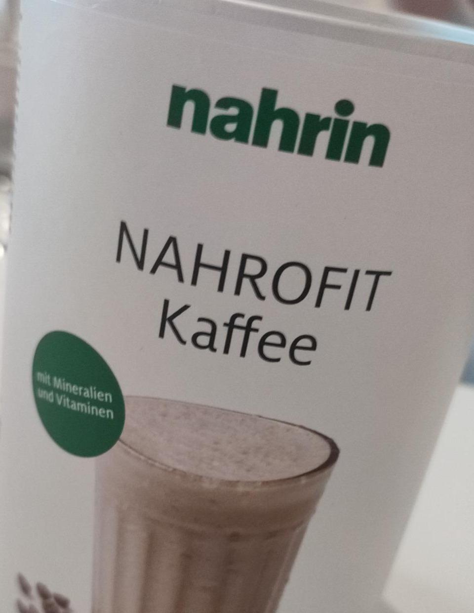 Fotografie - Nahrofit kaffee Nahrin