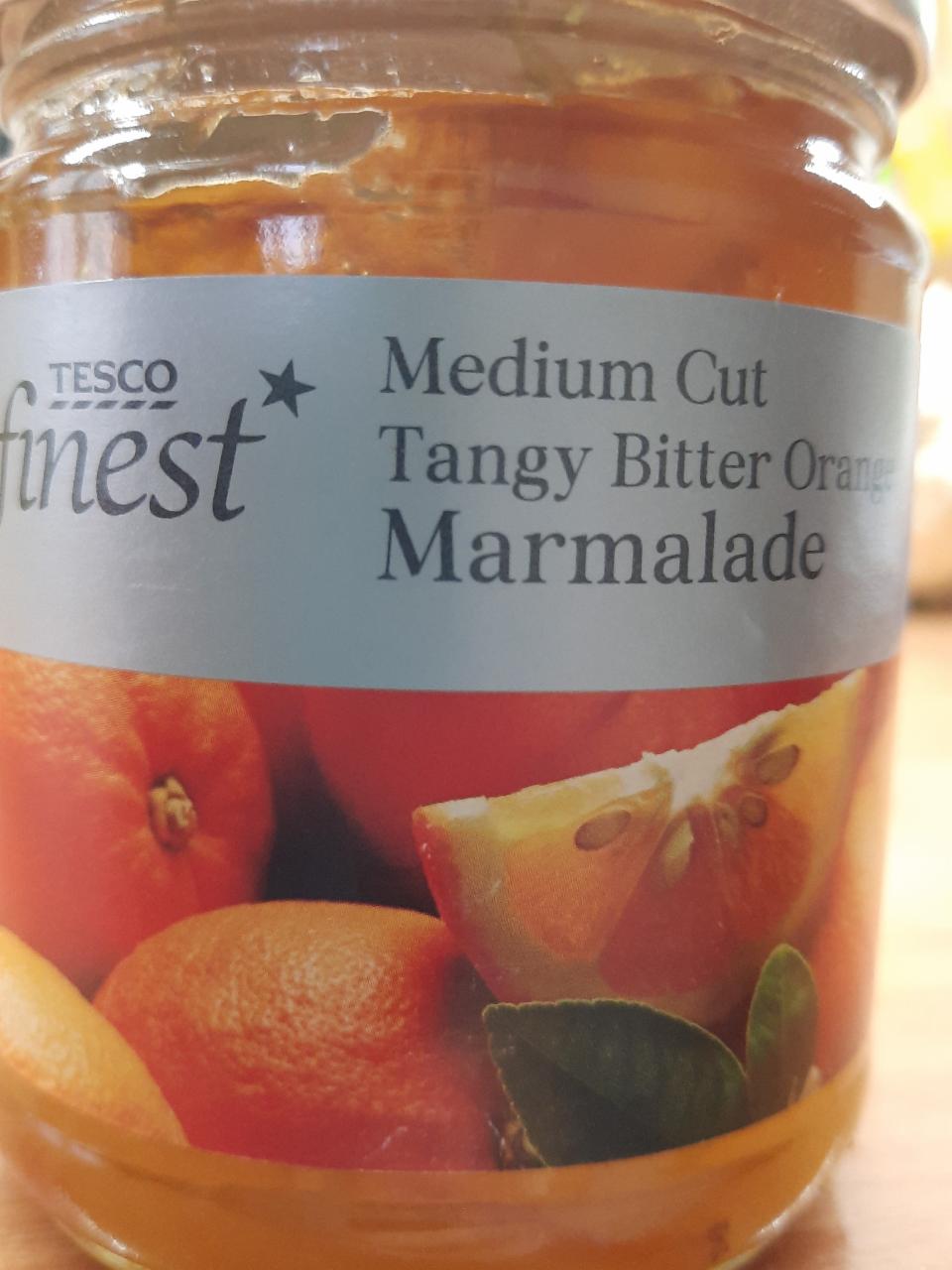 Fotografie - Medium Cut Tangy Bitter Orange Marmalade Tesco finest
