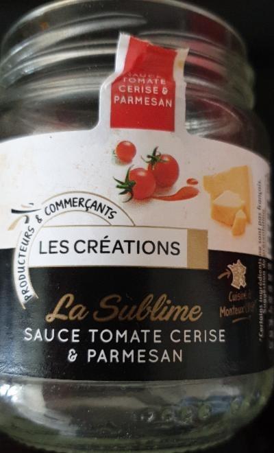 Fotografie - La sublime Sauce tomate cerise & parmesan Les Créations