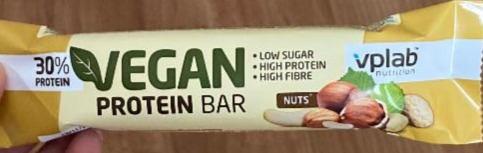 Fotografie - Vegan Protein bar Nuts VPLab