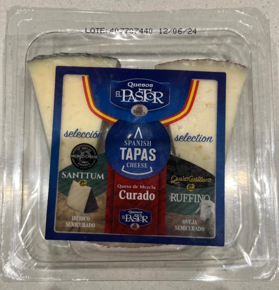Fotografie - Spanish Tapas Cheese Curado El Pastor