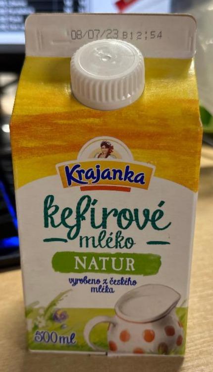 Fotografie - Kefirové mléko natur Krajanka