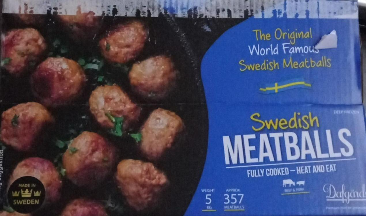 Fotografie - Swedish meatballs Dafgards