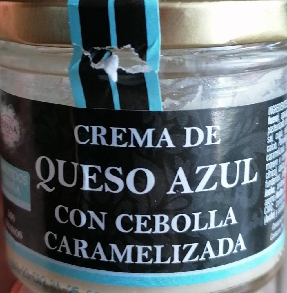 Fotografie - Crema de Queso azul con cebolla caramelizada Embutidos Espaňa