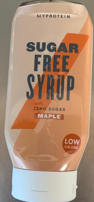 Fotografie - Sugar free Maple syrup Myprotein