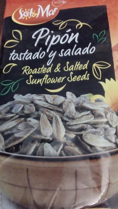 Fotografie - Roasted and salted Sunflower seeds Sol & Mar