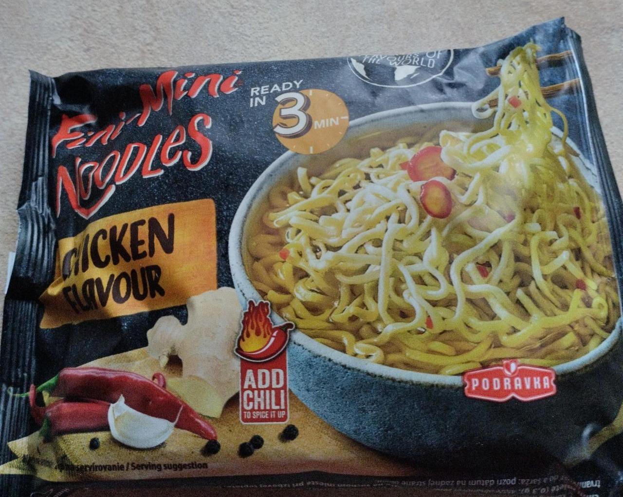 Fotografie - Fini-Mini Noodles Chicken flavour Podravka