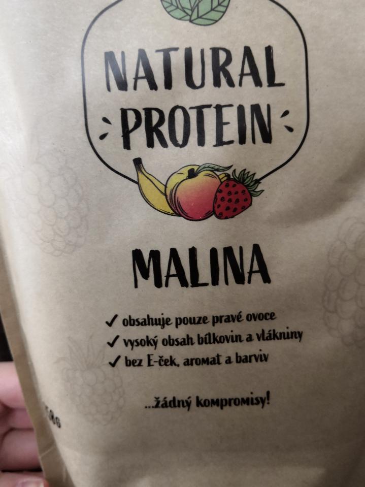 Fotografie - Natural protein Vyvážená směs Malina