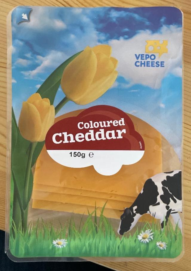 Fotografie - Coloured Cheddar Vepo cheese