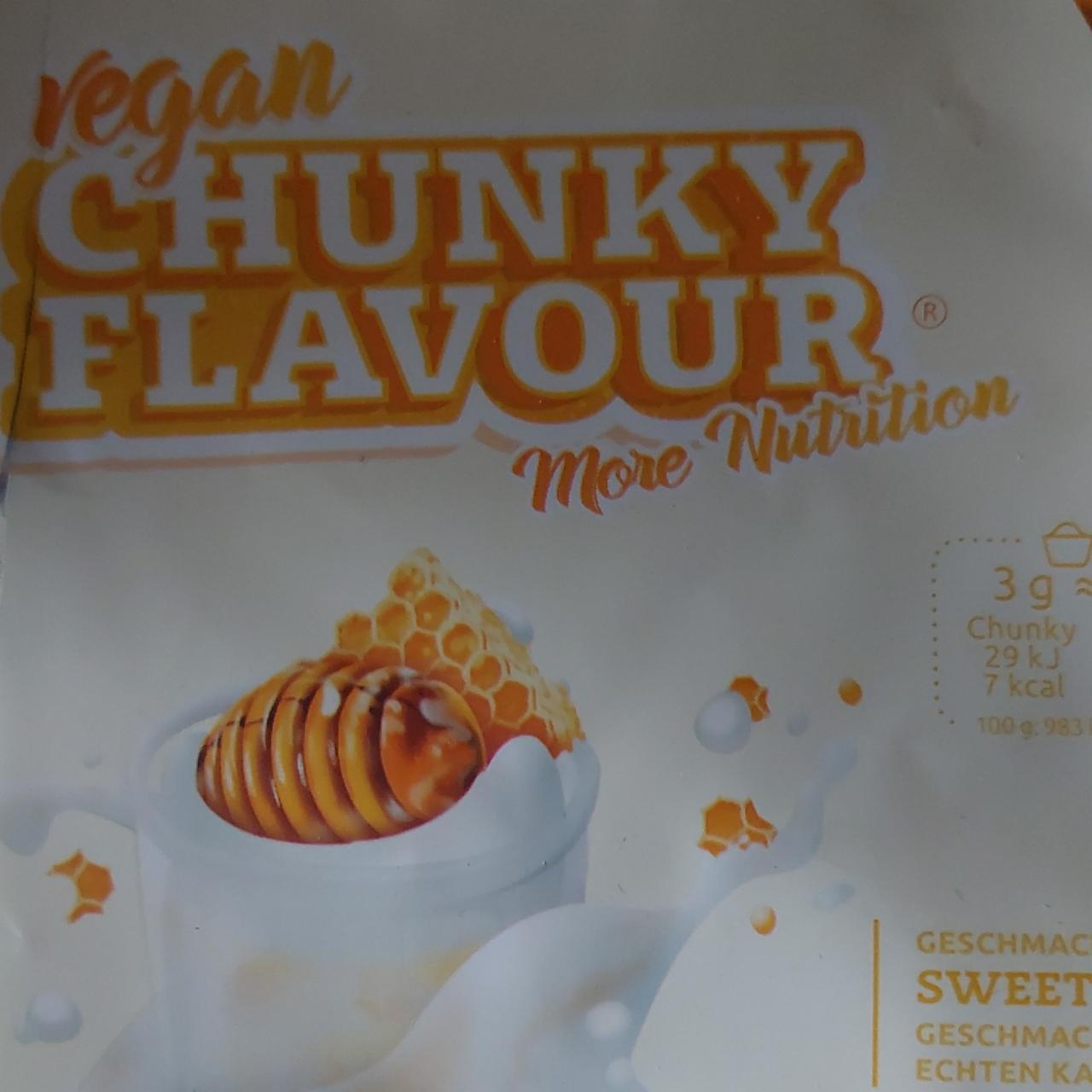 Fotografie - vegan chunky flavour Sweet Honey More Nutrition