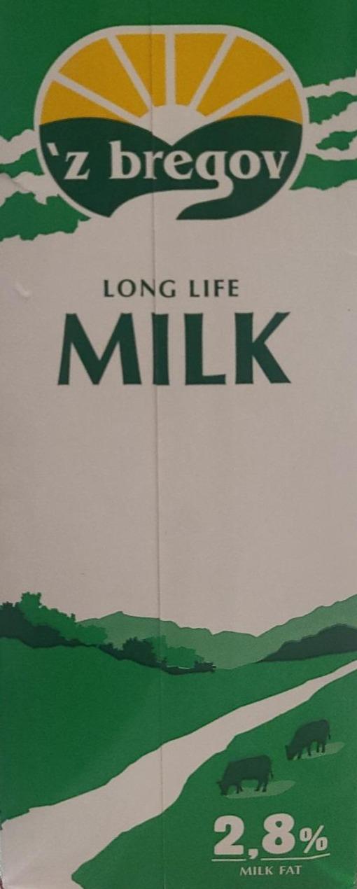 Fotografie - Long life milk 2,8% milk fat Z bregov