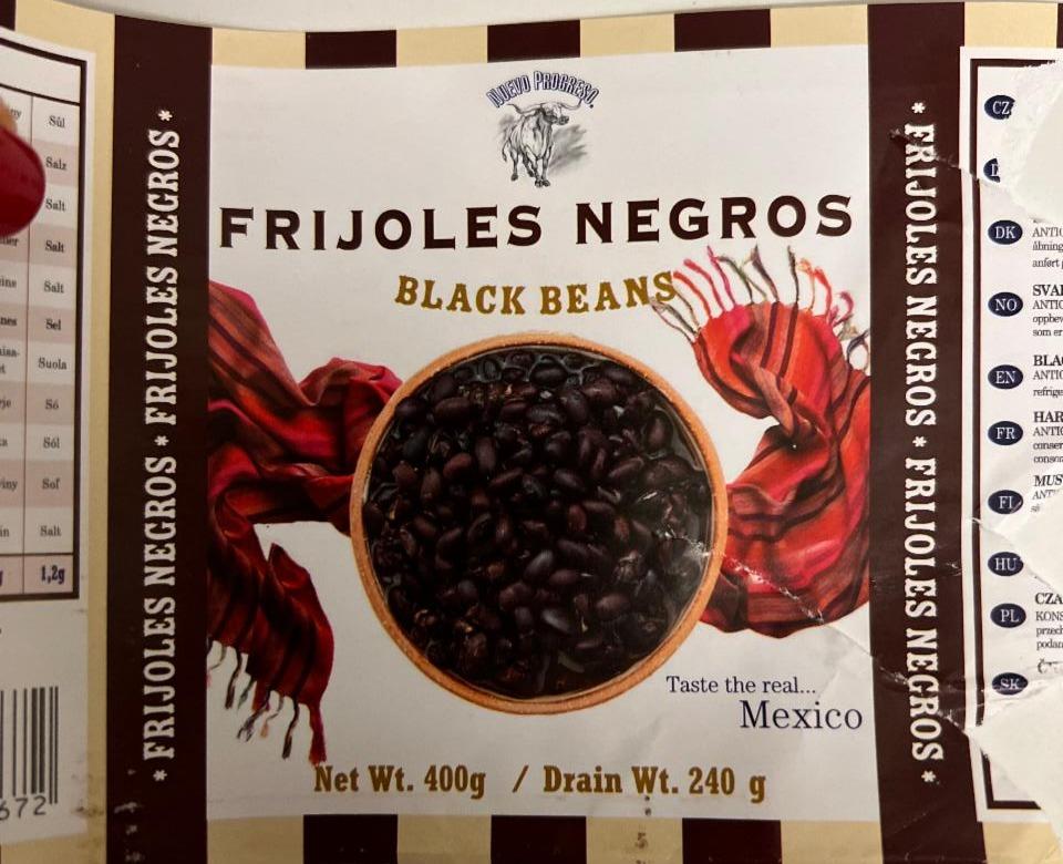 Fotografie - Frijoles negros Black beans Nuevo progreso