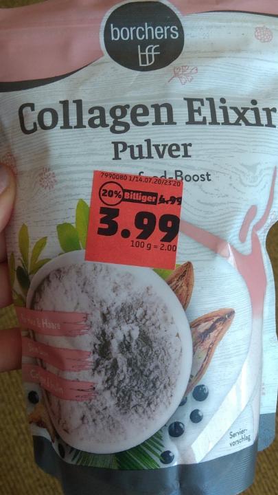 Fotografie - Collagen Elixir Pulver borchers