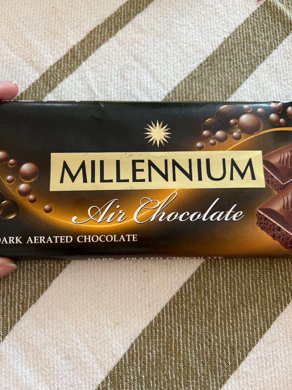 Fotografie - Millennium Air Chocolate Dark Aerated Chocolate