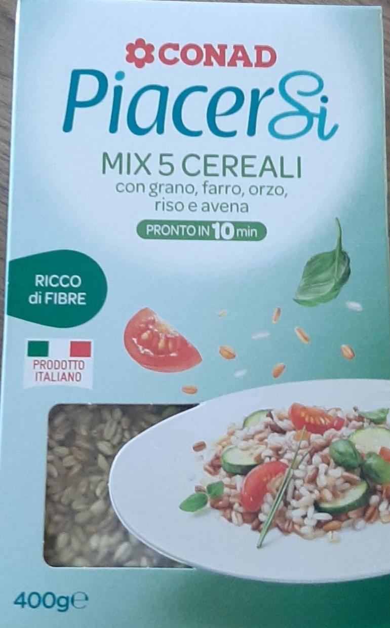 Fotografie - PiacerSi Mix 5 Cereali Conad