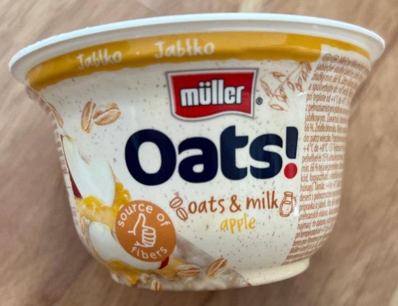Fotografie - Oats! oats & milk apple Müller