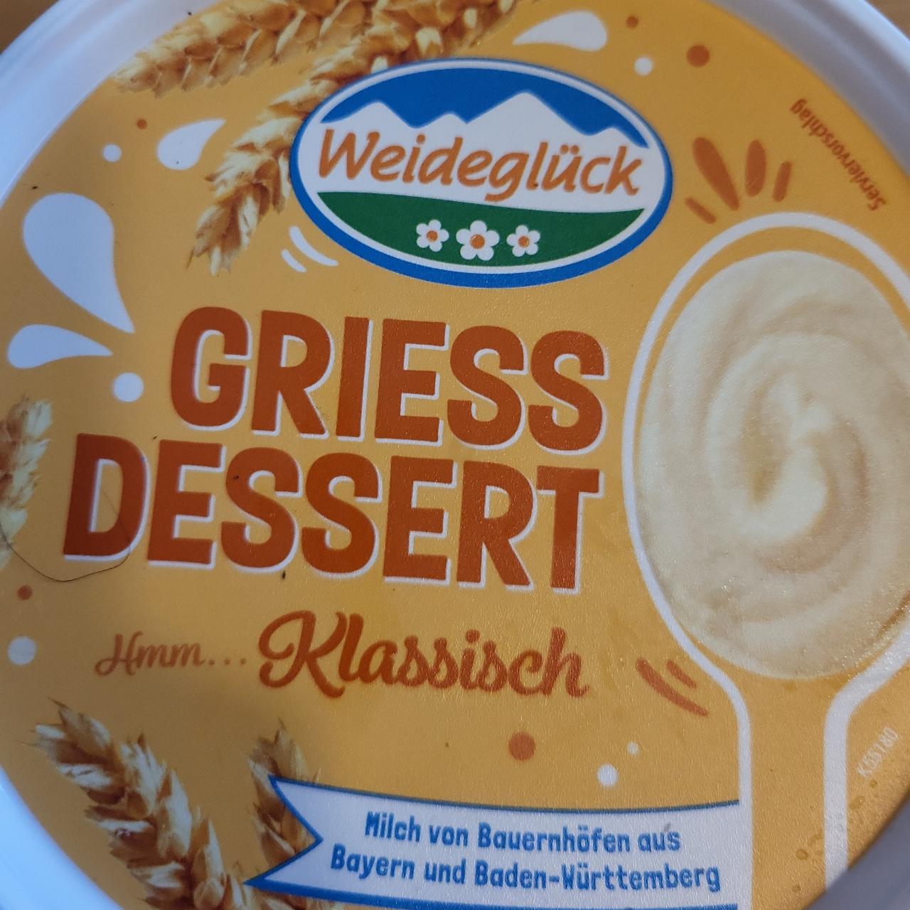 Fotografie - Griess Dessert Klassisch Weideglück