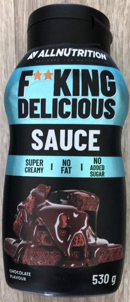 Fotografie - F**king Delicious Sauce Chocolate Allnutrition